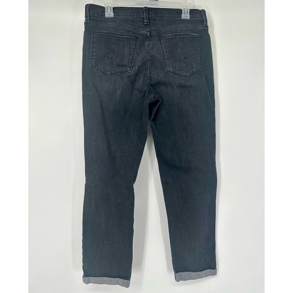 Hudson Natalie Distressed Slim Fit Boyfriend Jeans size 29 black - Picture 6 of 10